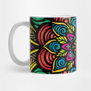 mandala colored Mug